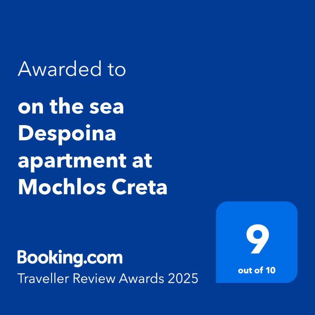 On The Sea Despoina Apartment At Mochlos Creta ภายนอก รูปภาพ